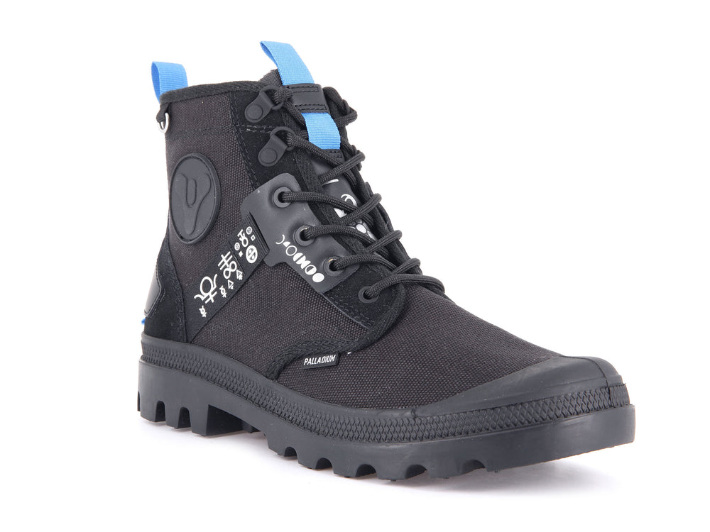 Botas Palladium PAMPA WITCH QUEEN X DESTINY Mujer Negras | Costa Rica-20619